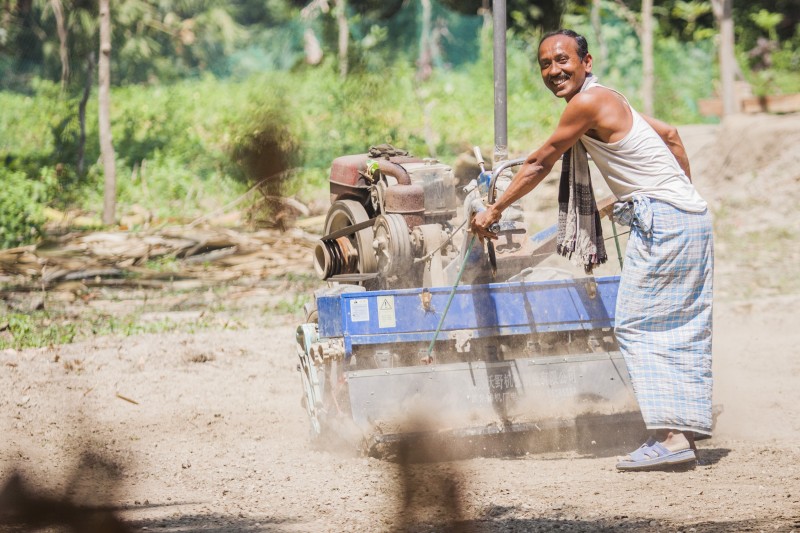 Seeder Fertilizer Drill in Barisal, Bangladesh