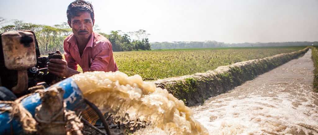 Surface irrigation